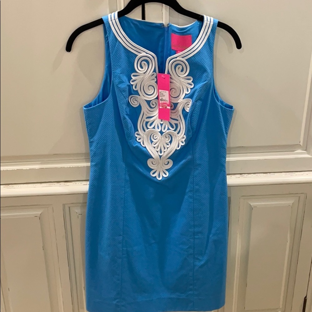 Lilly Pulitzer Gabby Stretch Shift Dress Sz 4 NWT